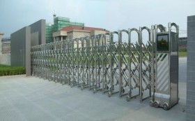 朝陽區安裝伸縮門維修電動伸縮門電機配控制器